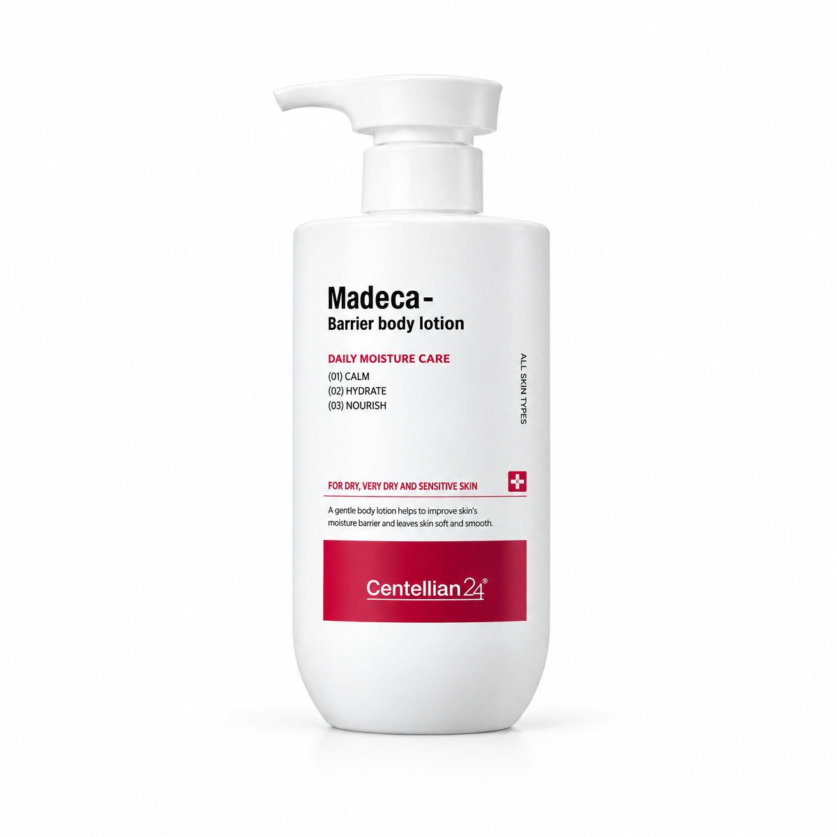 Centellian24 Madeca Barrier Body Lotion 500 ml — Front-facing white studio photograph