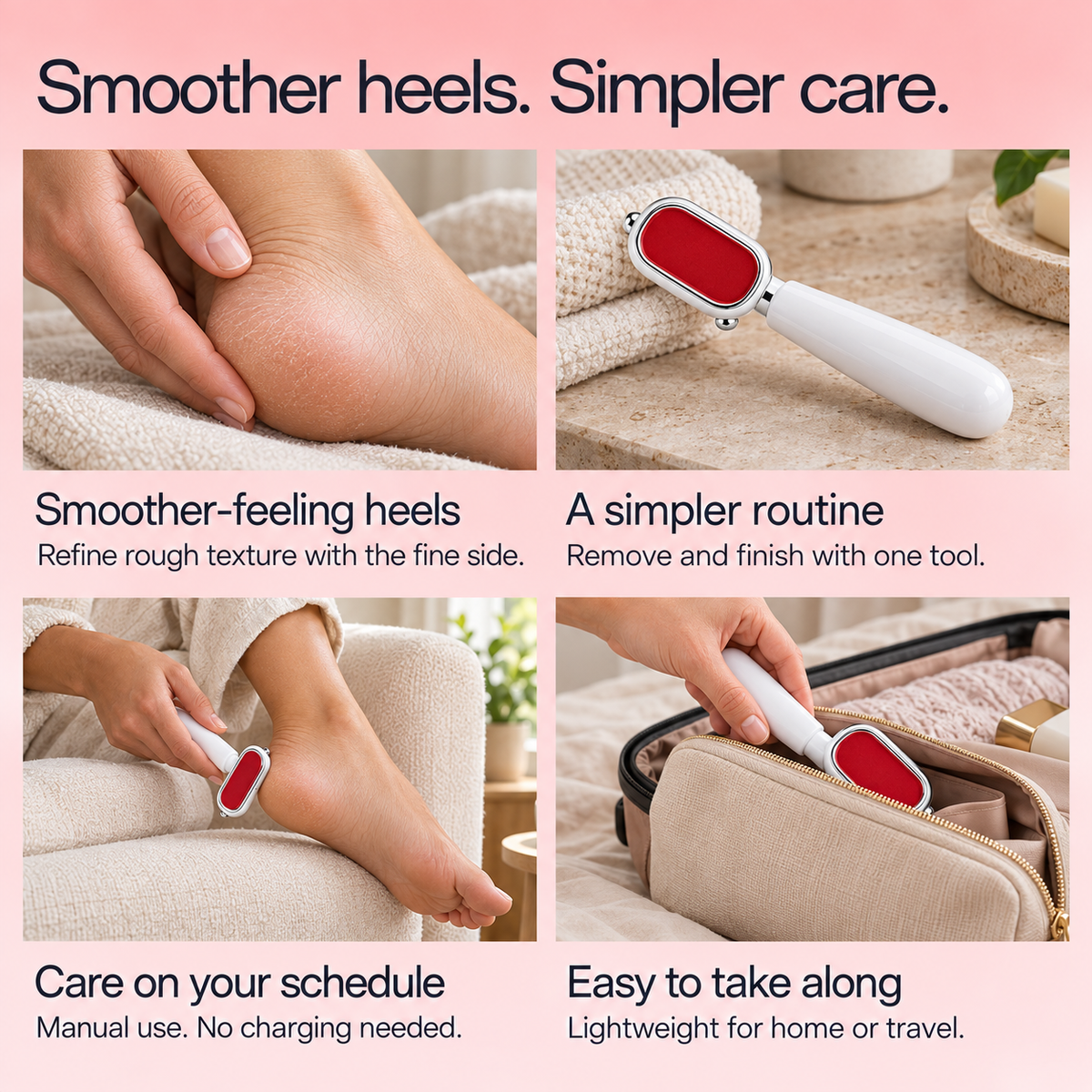 Four benefits of the dual-sided manual foot filer